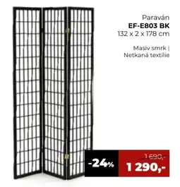 Jamall Paraván EF-E803 BK nabídka