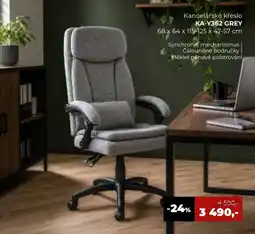 Jamall Kancelářské křeslo KA-Y362 GREY nabídka