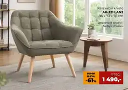 Jamall Relaxační křeslo ak-321 lan2 nabídka