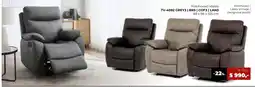 Jamall Polohovací křeslo TV-4092 GREY3 nabídka