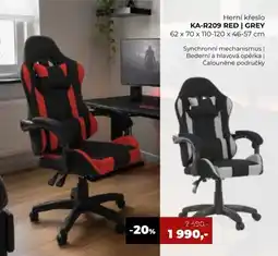 Jamall Herní křeslo KA-R209 RED | GREY nabídka
