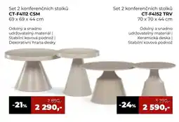 Jamall Set 2 konferenčních stolků CT-F4112 CSM nabídka