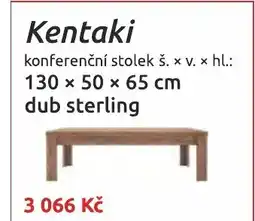 Nábytkáři Čech a Moravy Kentaki konferenční stolek nabídka