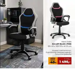 Jamall Herní židle ka-l611 blue | pink nabídka