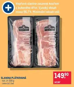 Makro Gierlinger slanina plátkovaná nabídka