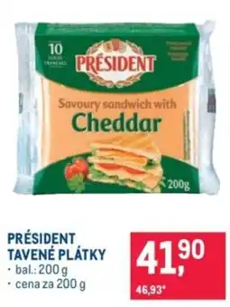 Makro Président tavené plátky nabídka