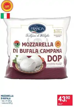 Makro Francia mozzarella di bufala campana dop nabídka