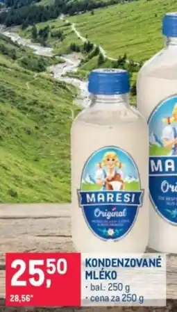 Makro Maresi kondenzované mléko nabídka