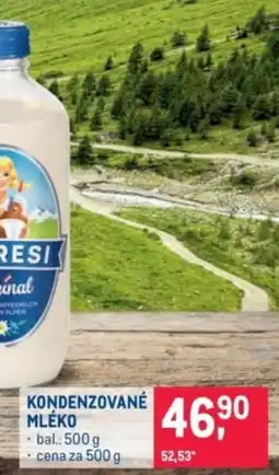 Makro Resi kondenzované mléko nabídka