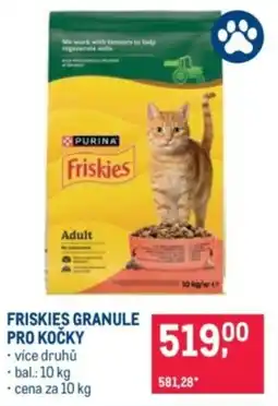Makro Friskies granule pro kočky nabídka