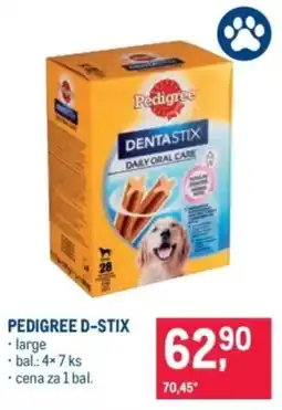 Makro Pedigree d-stix nabídka