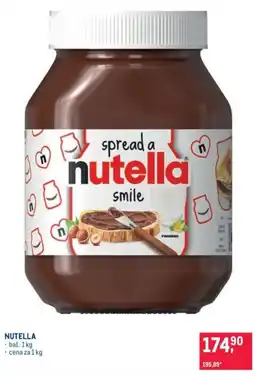 Makro Nutella nabídka