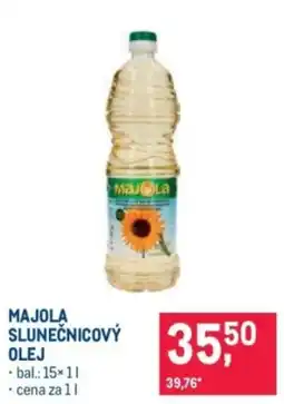 Makro Majola slunečnicový olej nabídka
