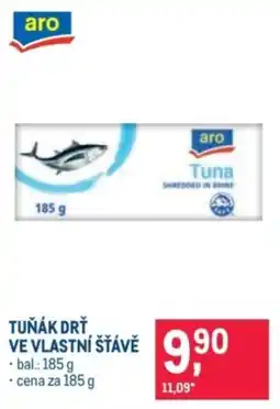 Makro Aro tuňák drž ve vlastní šťávě nabídka