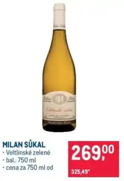 Makro Milan Súkal Veltlínské zelené nabídka