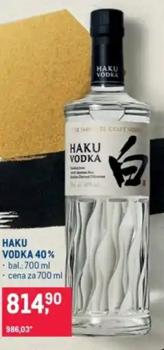 Makro Haku vodka nabídka