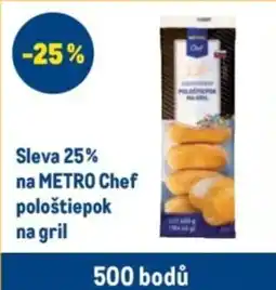Makro METRO Chef pološťepok na gril nabídka