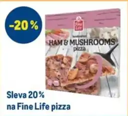 Makro Fine Life ham & mushrooms pizza nabídka