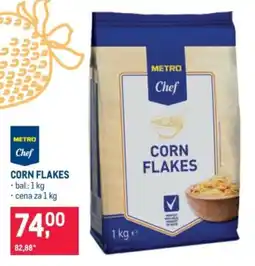 Makro Metro chef corn flakes nabídka