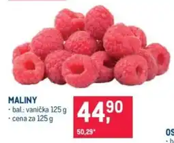 Makro Maliny nabídka