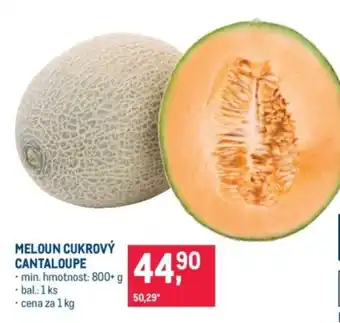 Meloun cukrový cantaloupe