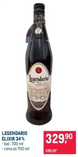 Makro Legendario elixir 34 % nabídka