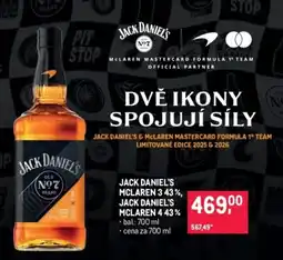 Makro Jack Daniel's mclaren nabídka