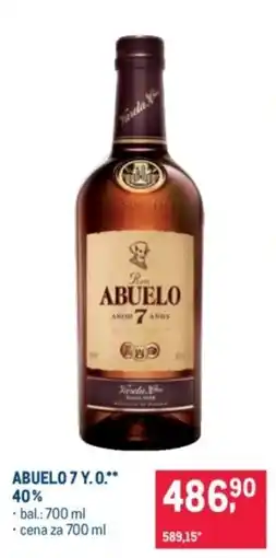 Makro Abuelo 7 y.o. nabídka