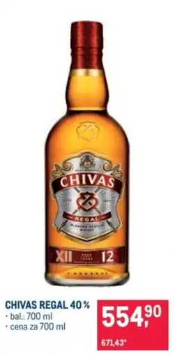 Makro Chivas Regal nabídka