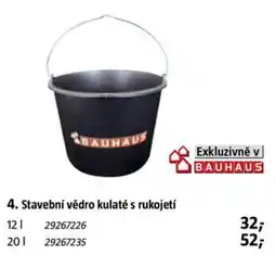Bauhaus Bauhaus stavební vědro kulaté s rukojetí nabídka