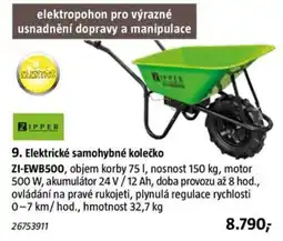 Bauhaus Zipper elektrické samohybné kolečko ZI-EWB500 nabídka
