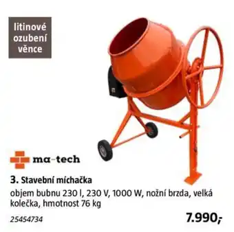 Ma-tech stavební míchačka