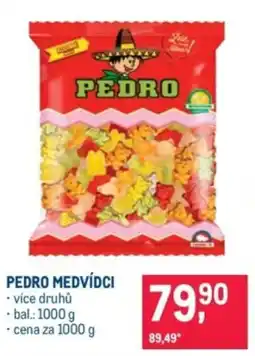 Makro Pedro medvídci nabídka