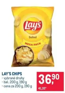 Makro Lay's chips nabídka