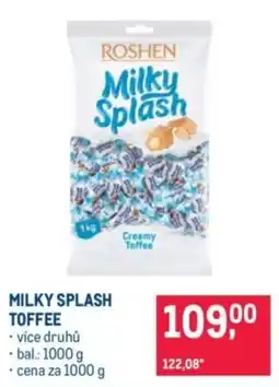 Makro Roshen milky splash toffee nabídka