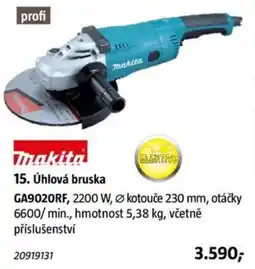 Bauhaus Makita úhlová bruska nabídka