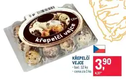 Makro křepelčí vejce nabídka