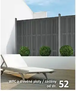 Bauhaus WPC a dřevěné ploty / zástěny nabídka