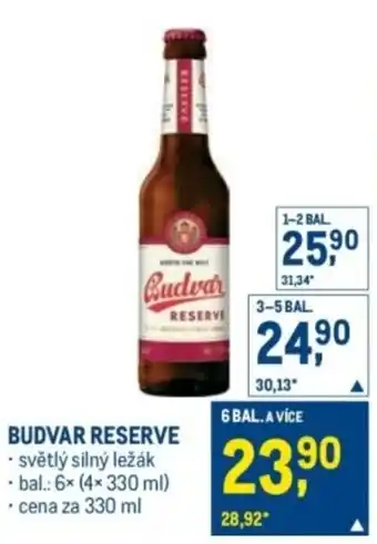 Budvar Reserve