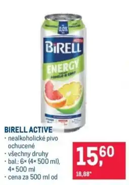 Makro Birell active nabídka