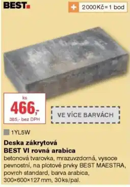 DEK Deska zákrytová best vi rovná arabica nabídka