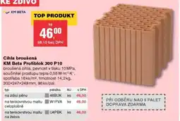 DEK KM Beta Cihla broušená Profiblok 300 P10 nabídka