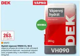 DEK Dek vápenný hydrát vh090 cl 90-s nabídka