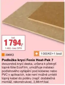 DEK Podlozka kryci Fenix Heat-Pak 7 nabídka