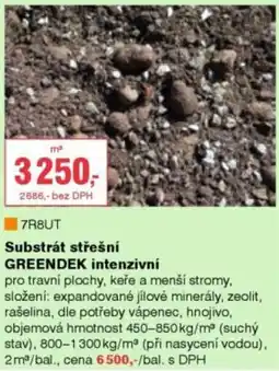 DEK Substrat stresni Greendeck intenzivní nabídka