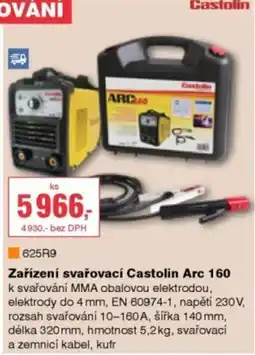 DEK Castolin zařízení svařovací Arc 160 nabídka