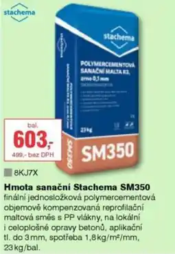DEK Hmota sanační stachema sm350 nabídka