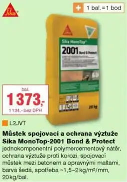 DEK Mustek spojovaci a ochrana vyztuze Sika MonoTop-2001 Bond & Protect nabídka