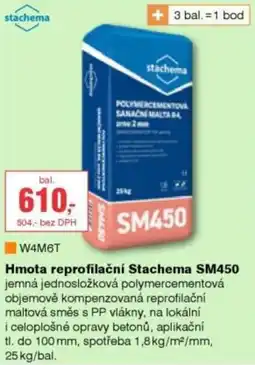 DEK Stachema hmota reprofilační sm450 nabídka