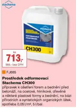 DEK Stachema prostředek odformovací ch300 nabídka